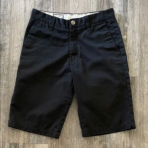 Volcom boys/youth chino black shorts